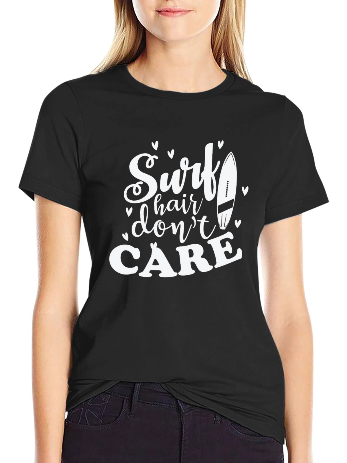 Surf Hair Dont Care T-Shirt