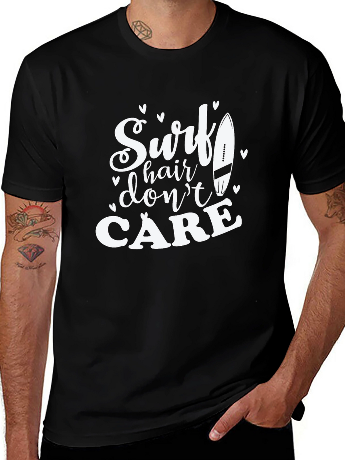 Surf Hair Dont Care T-Shirt