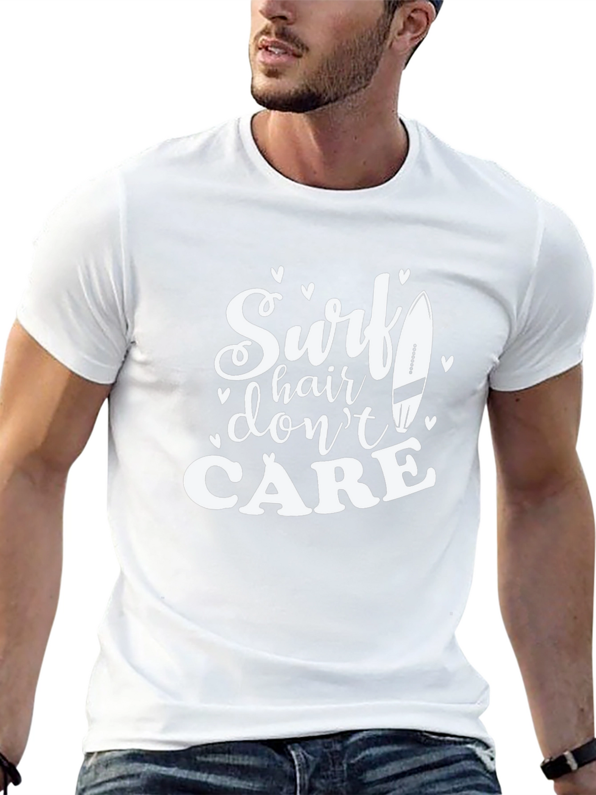 Surf Hair Dont Care T-Shirt