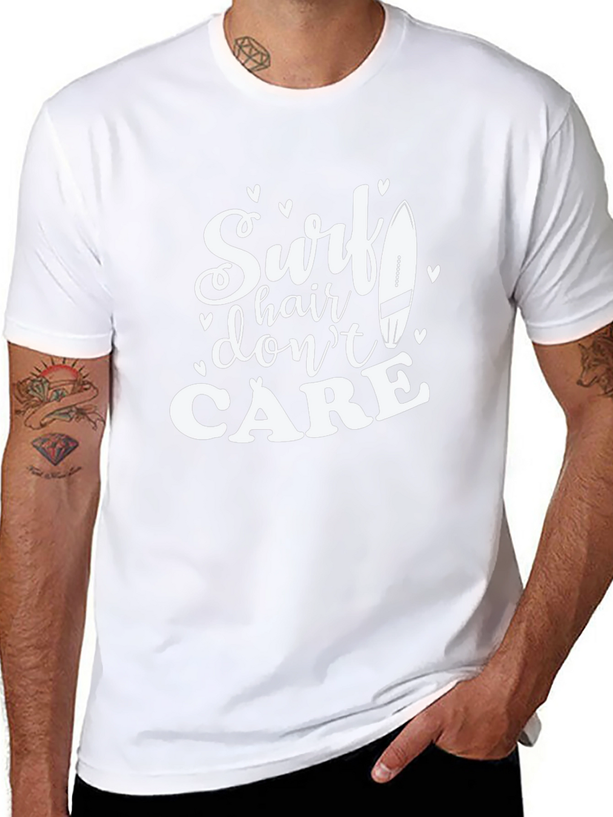 Surf Hair Dont Care T-Shirt