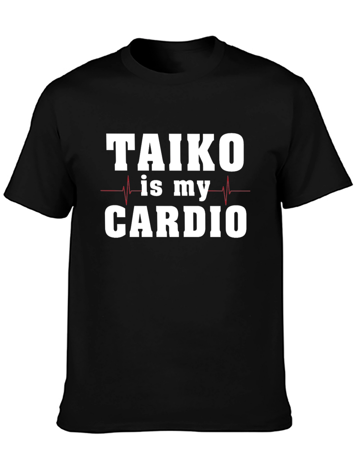 Taiko is My Cardio Black T-Shirt