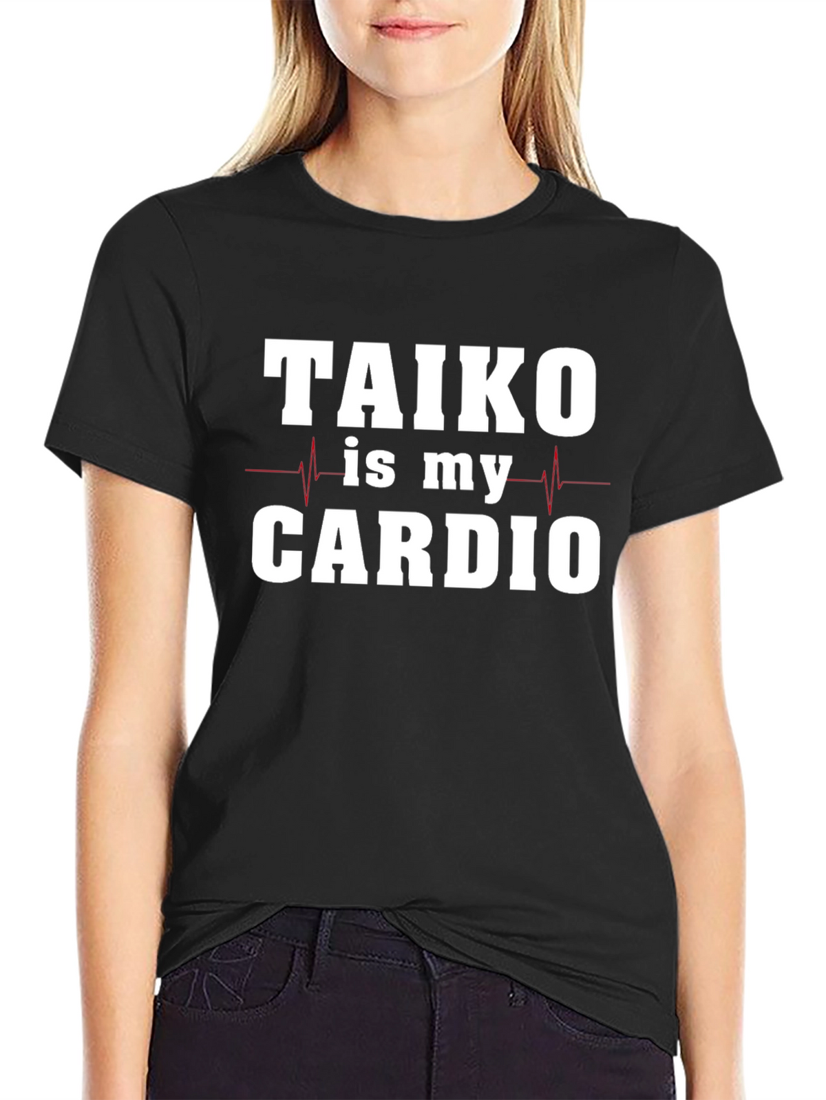 Taiko is My Cardio Black T-Shirt
