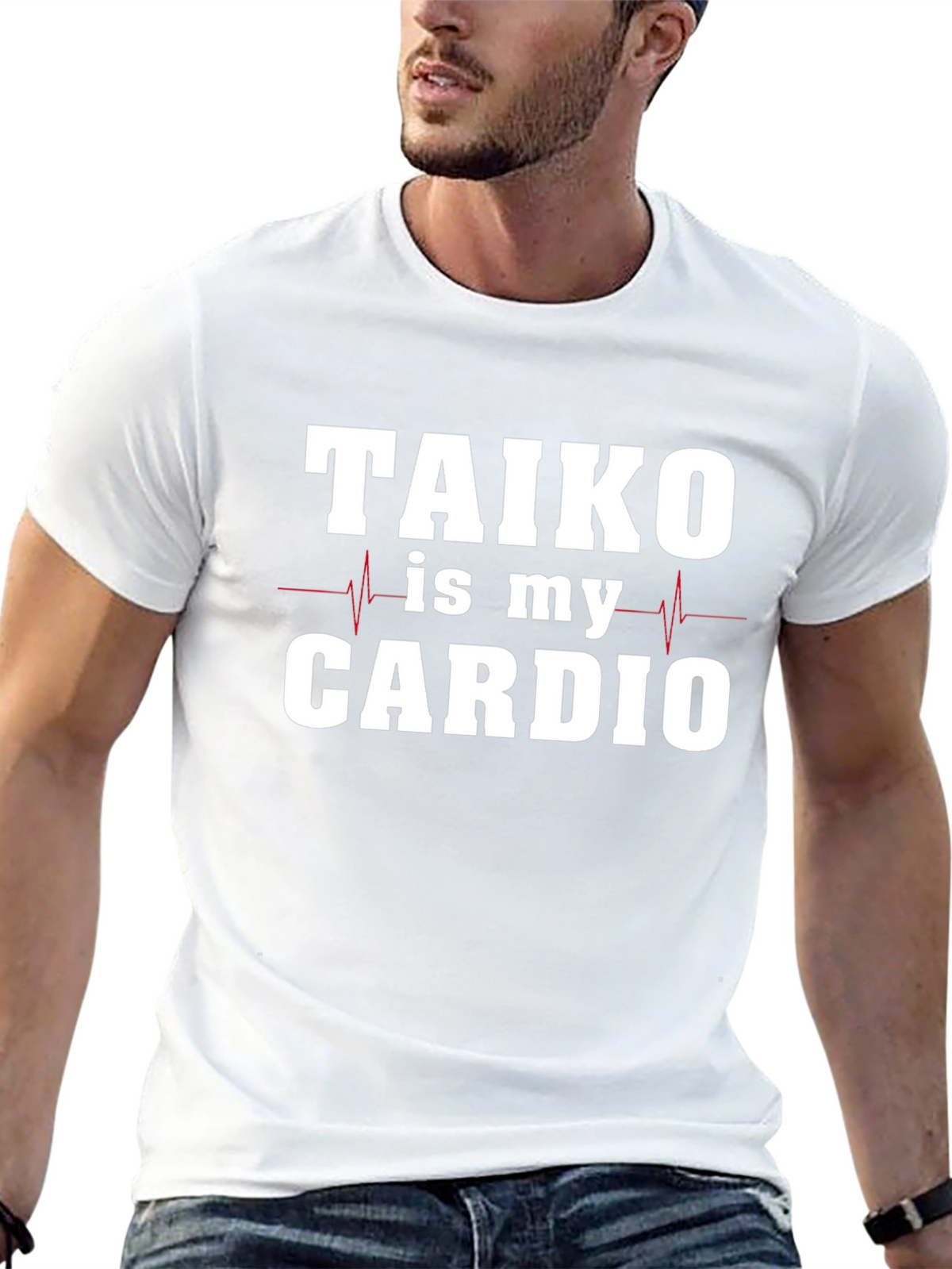 Taiko is My Cardio Black T-Shirt
