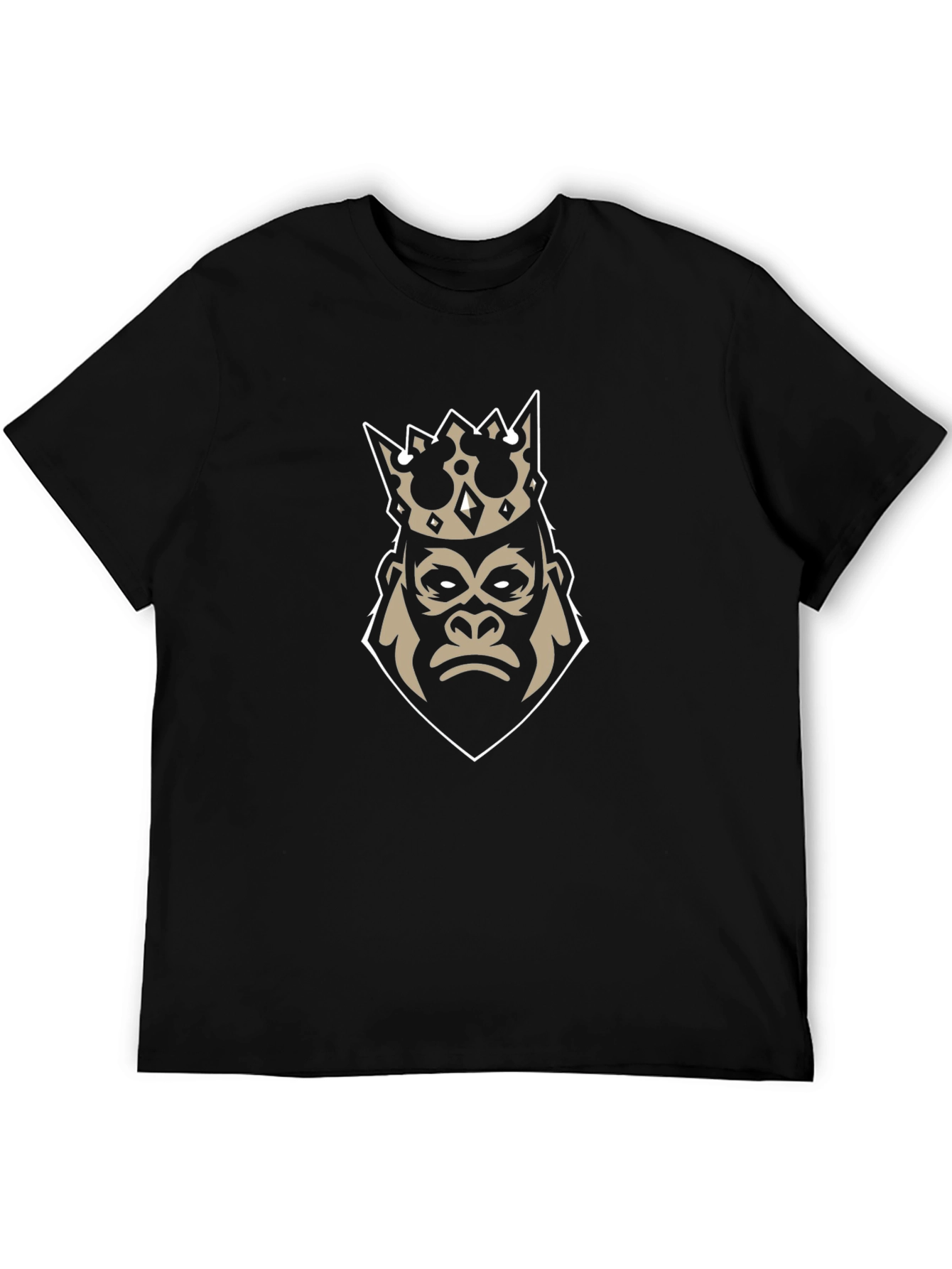King Kong Graphic T-Shirt - Black Cotton Tee