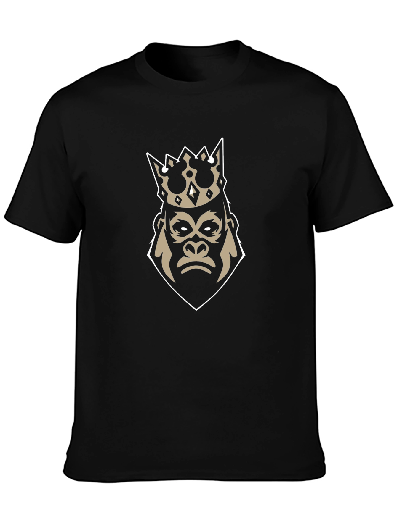 King Kong Graphic T-Shirt - Black Cotton Tee