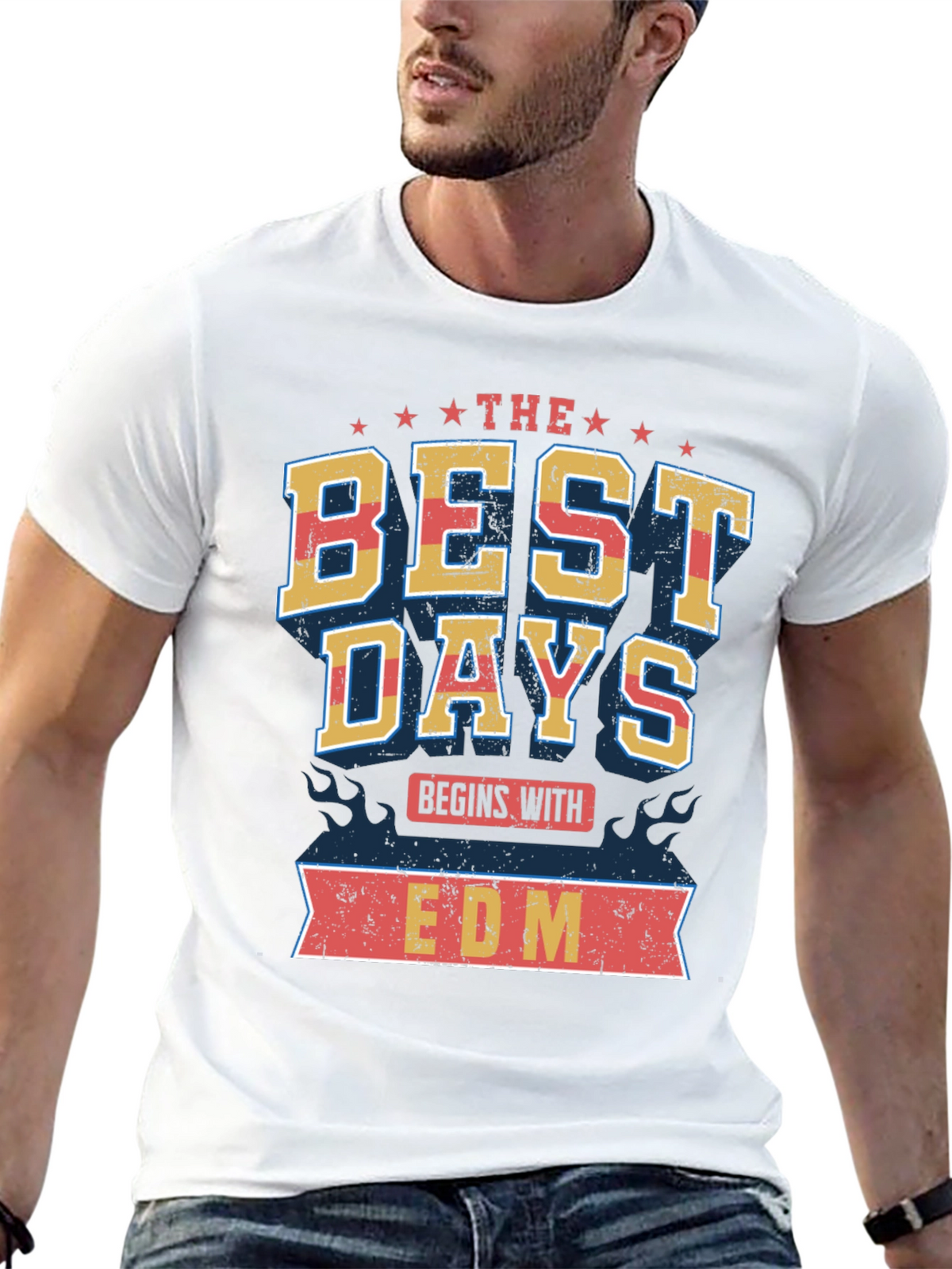 The Best Days Begin with EDM T-Shirt