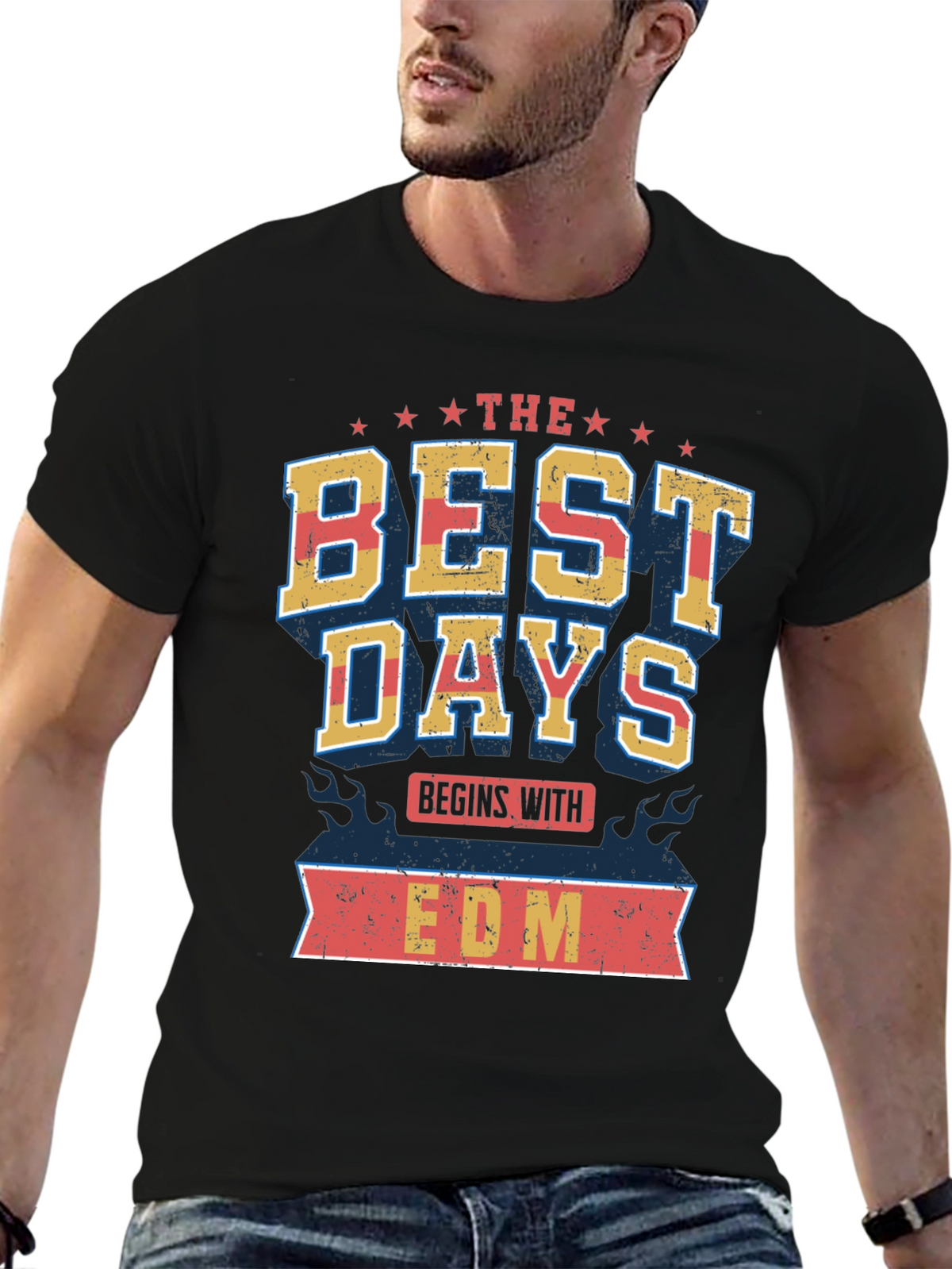 The Best Days Begin with EDM T-Shirt