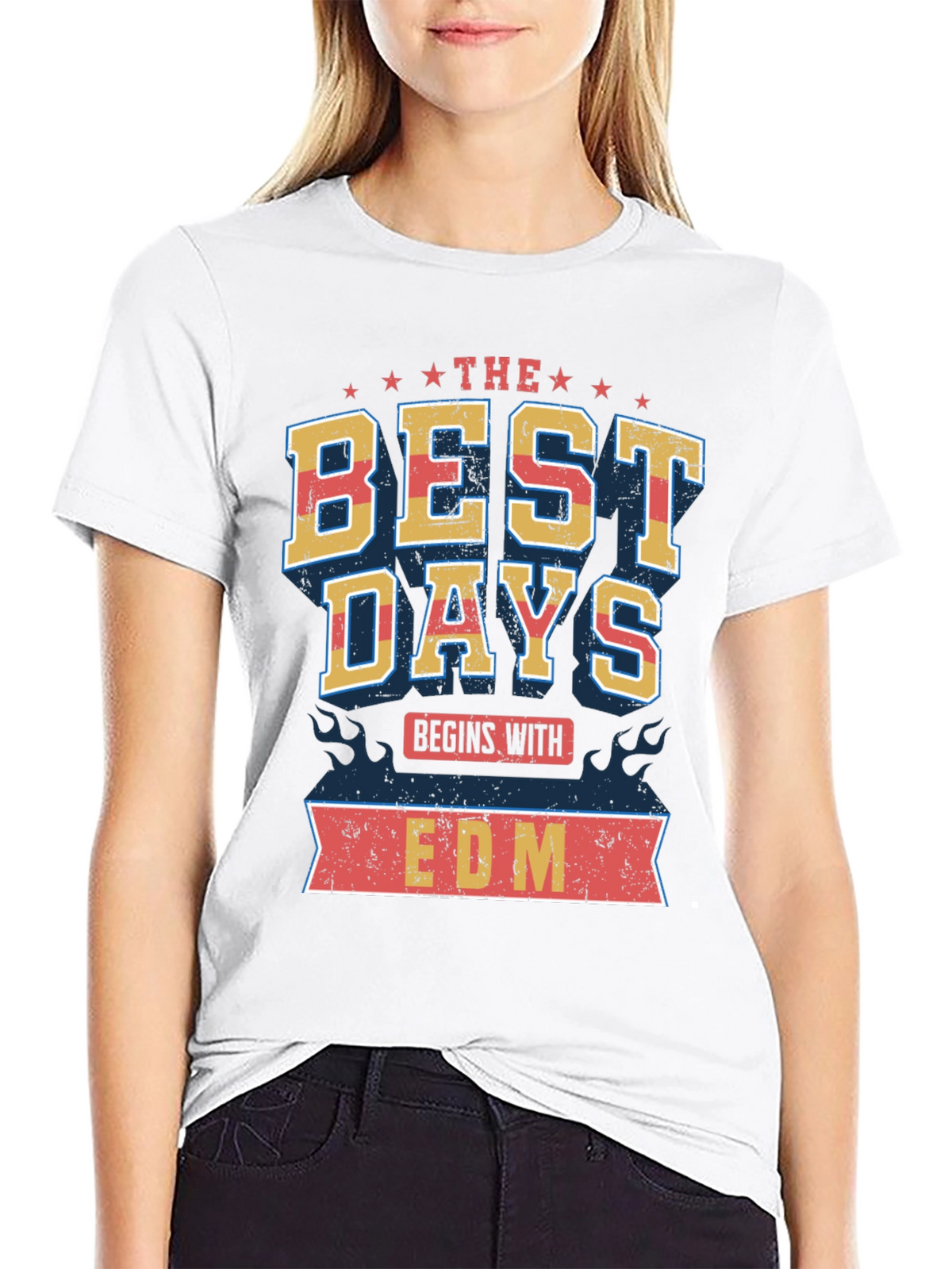 The Best Days Begin with EDM T-Shirt