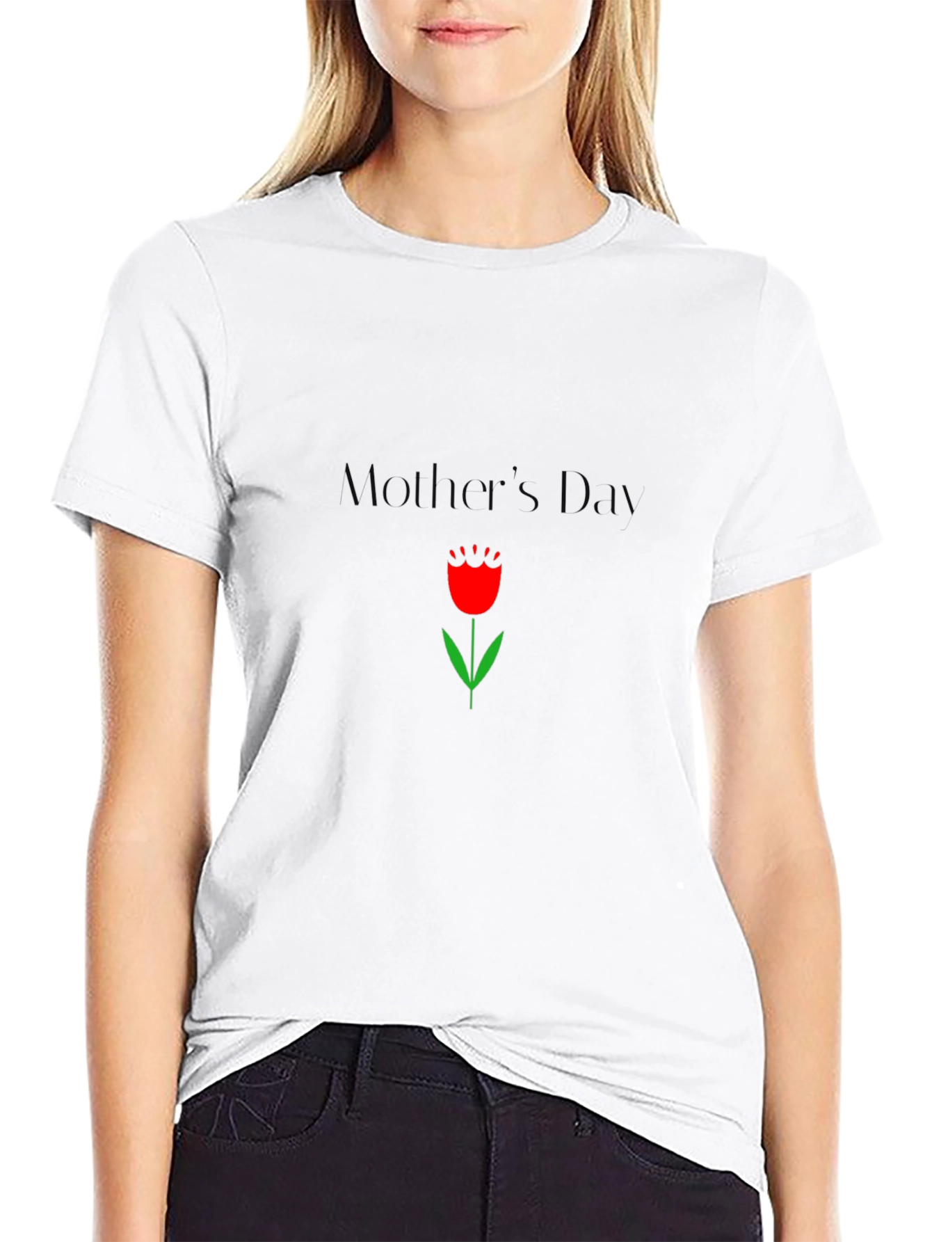 Mothers Day Tulip Graphic Tee