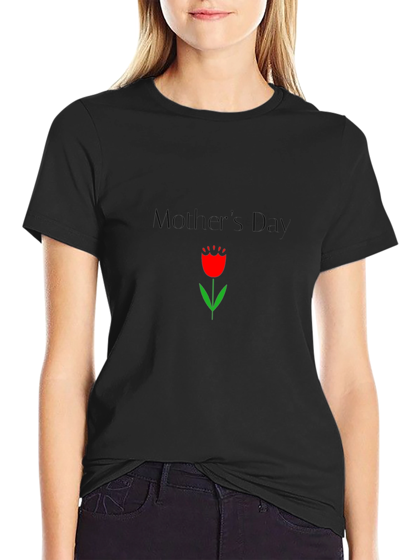 Mothers Day Tulip Graphic Tee