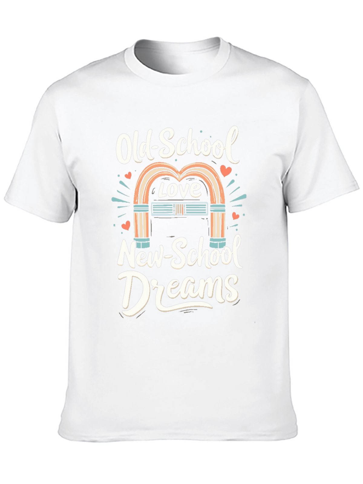 Old-School Love New-School Dreams Graphic Tee