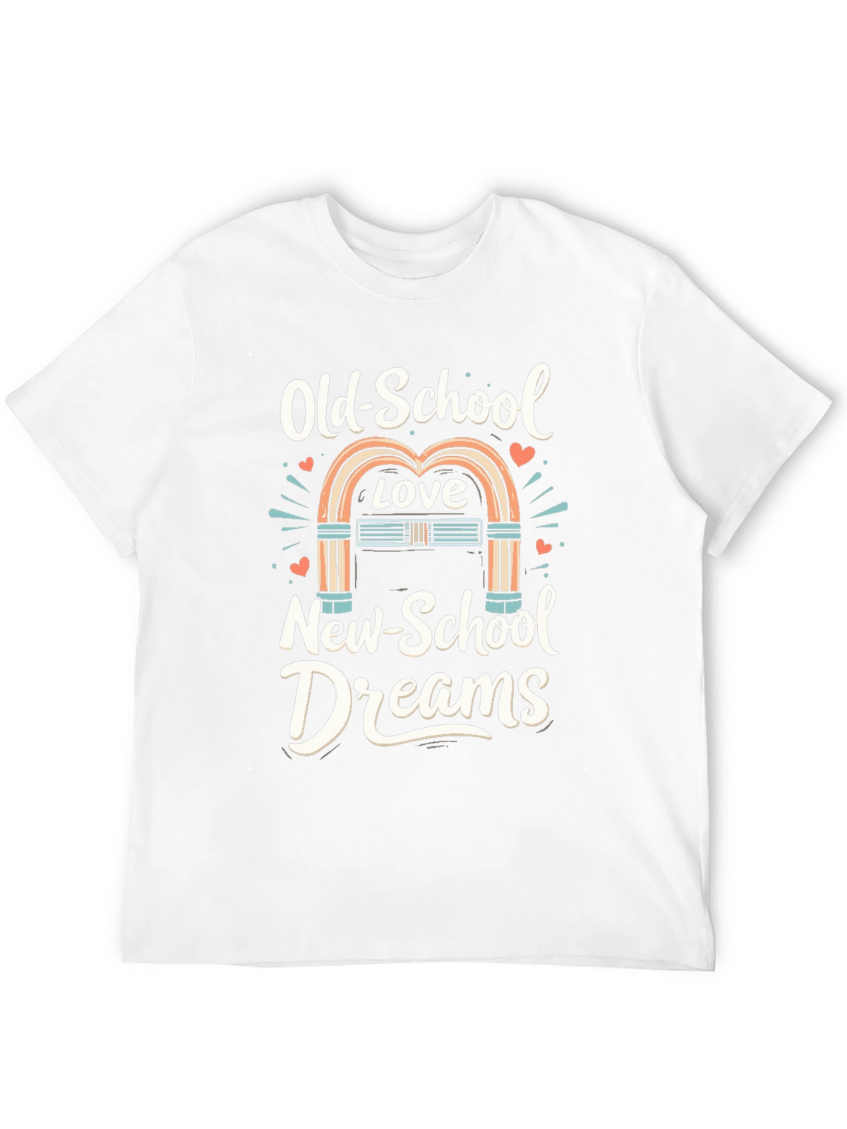 Old-School Love New-School Dreams Graphic Tee