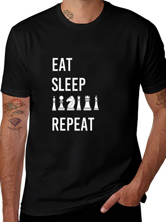 Eat Sleep Chess Repeat T-Shirt