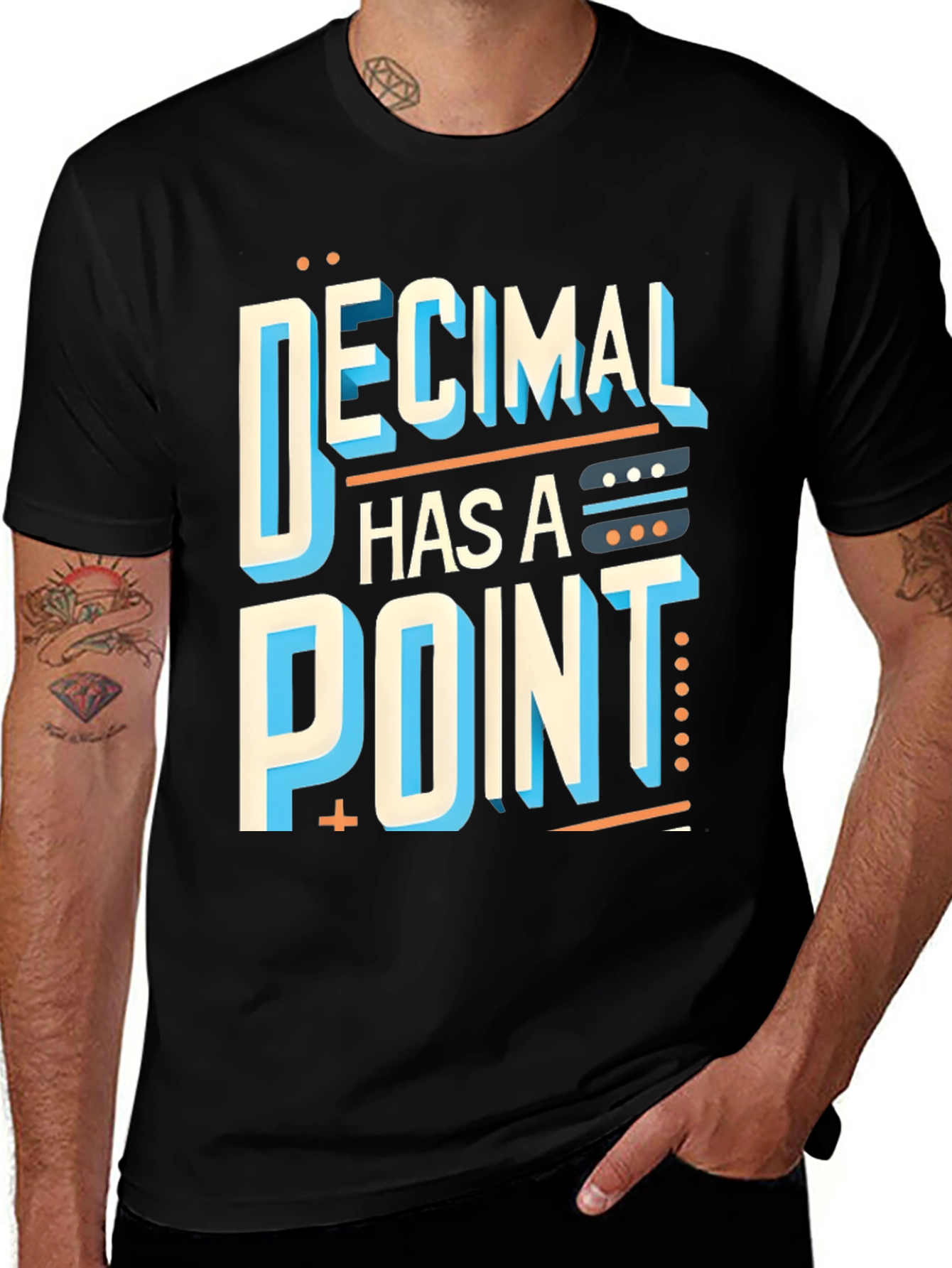Decimal Has A Point Graphic Tee