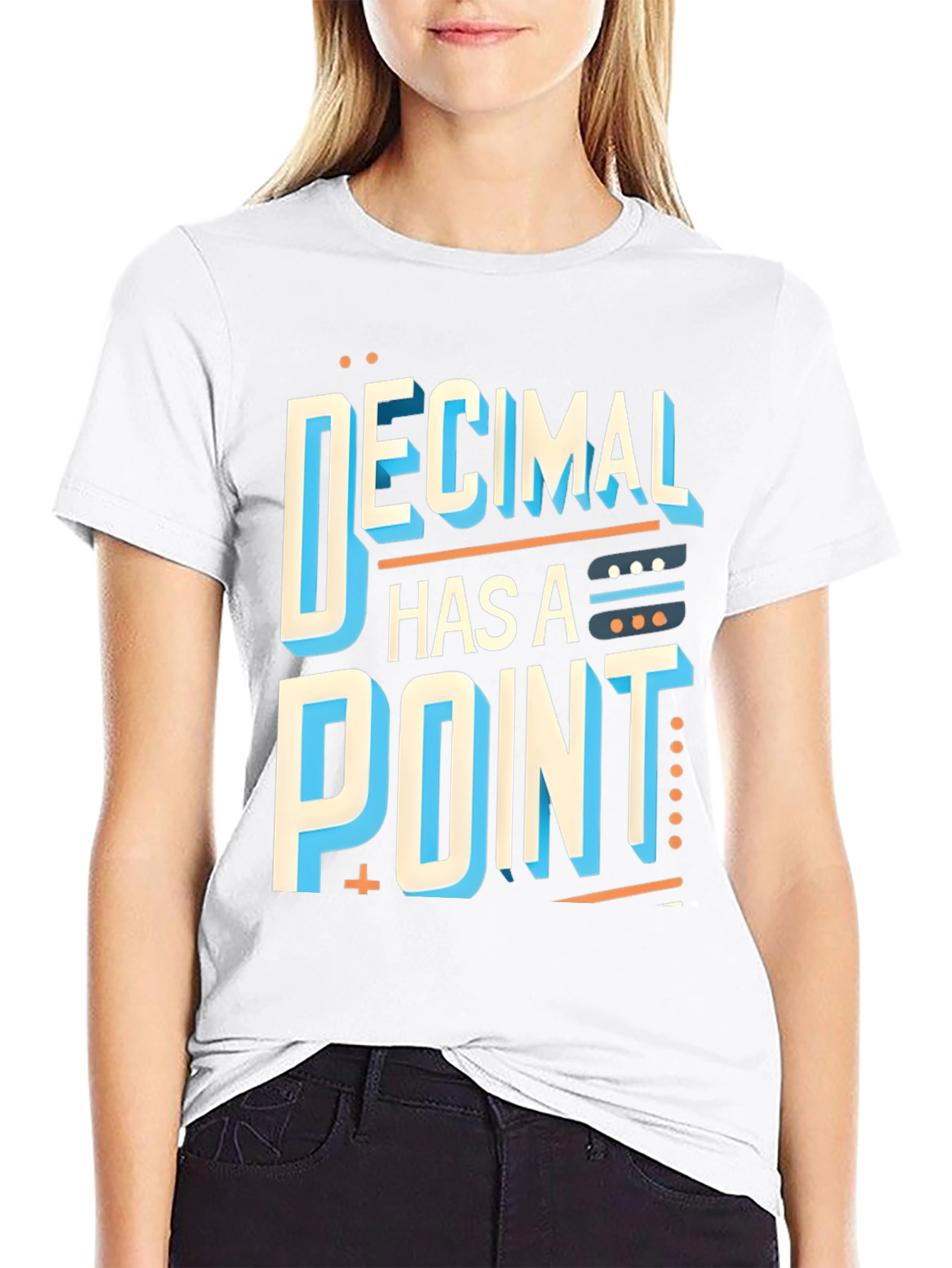 Decimal Has A Point Graphic Tee