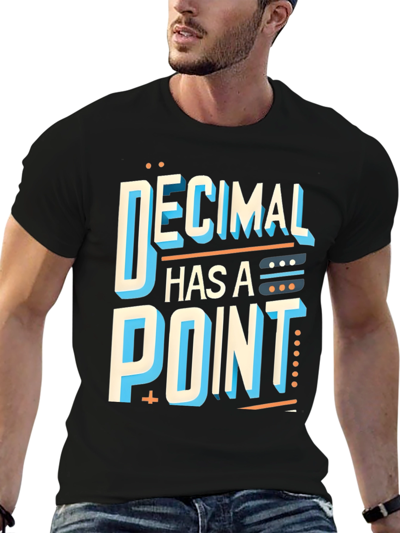 Decimal Has A Point Graphic Tee