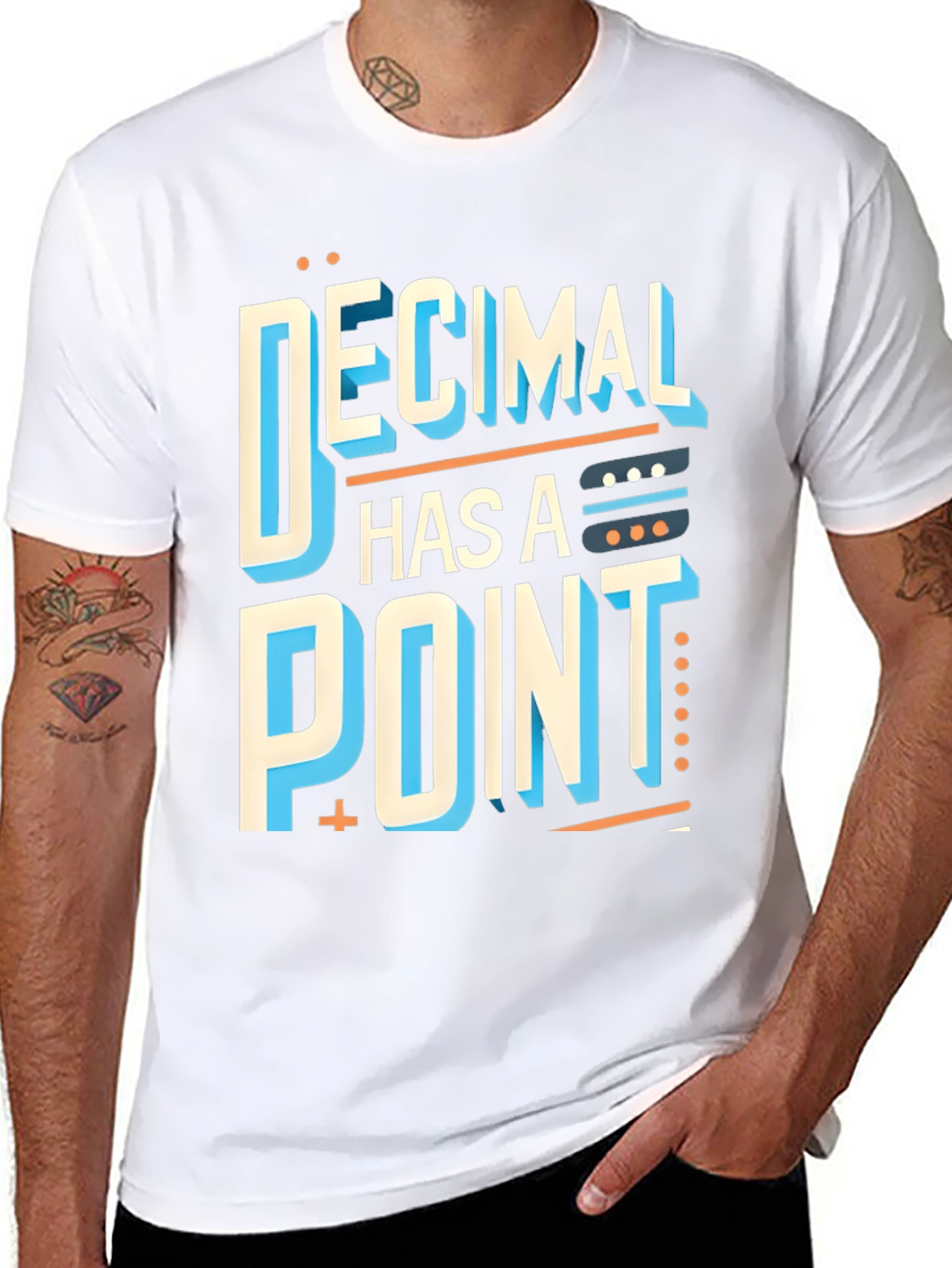 Decimal Has A Point Graphic Tee