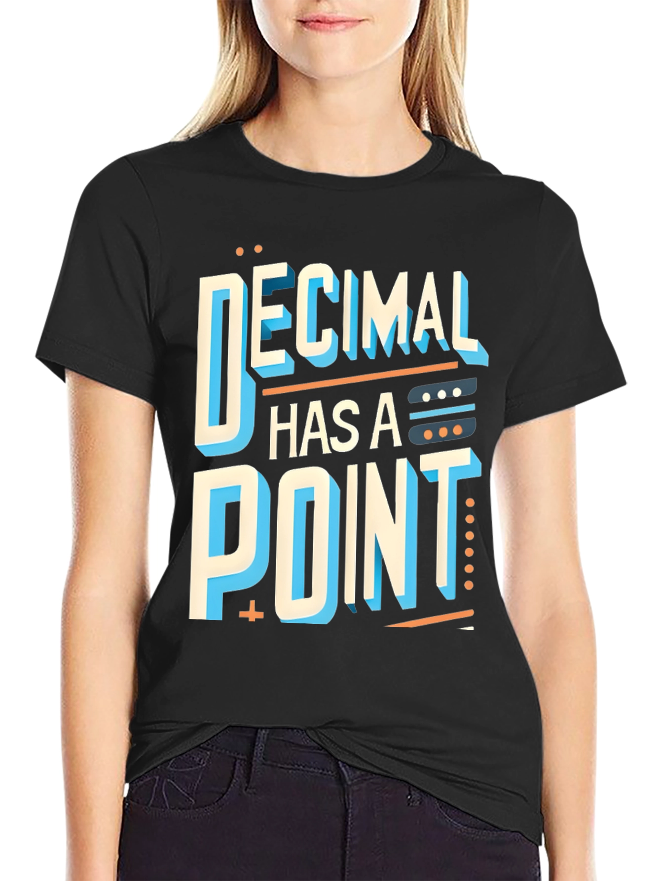 Decimal Has A Point Graphic Tee