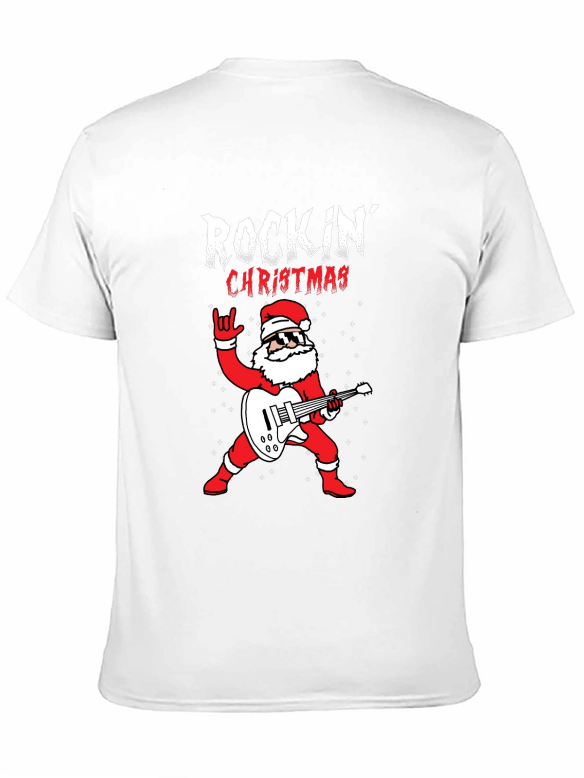 Rockin Christmas Santa T-Shirt