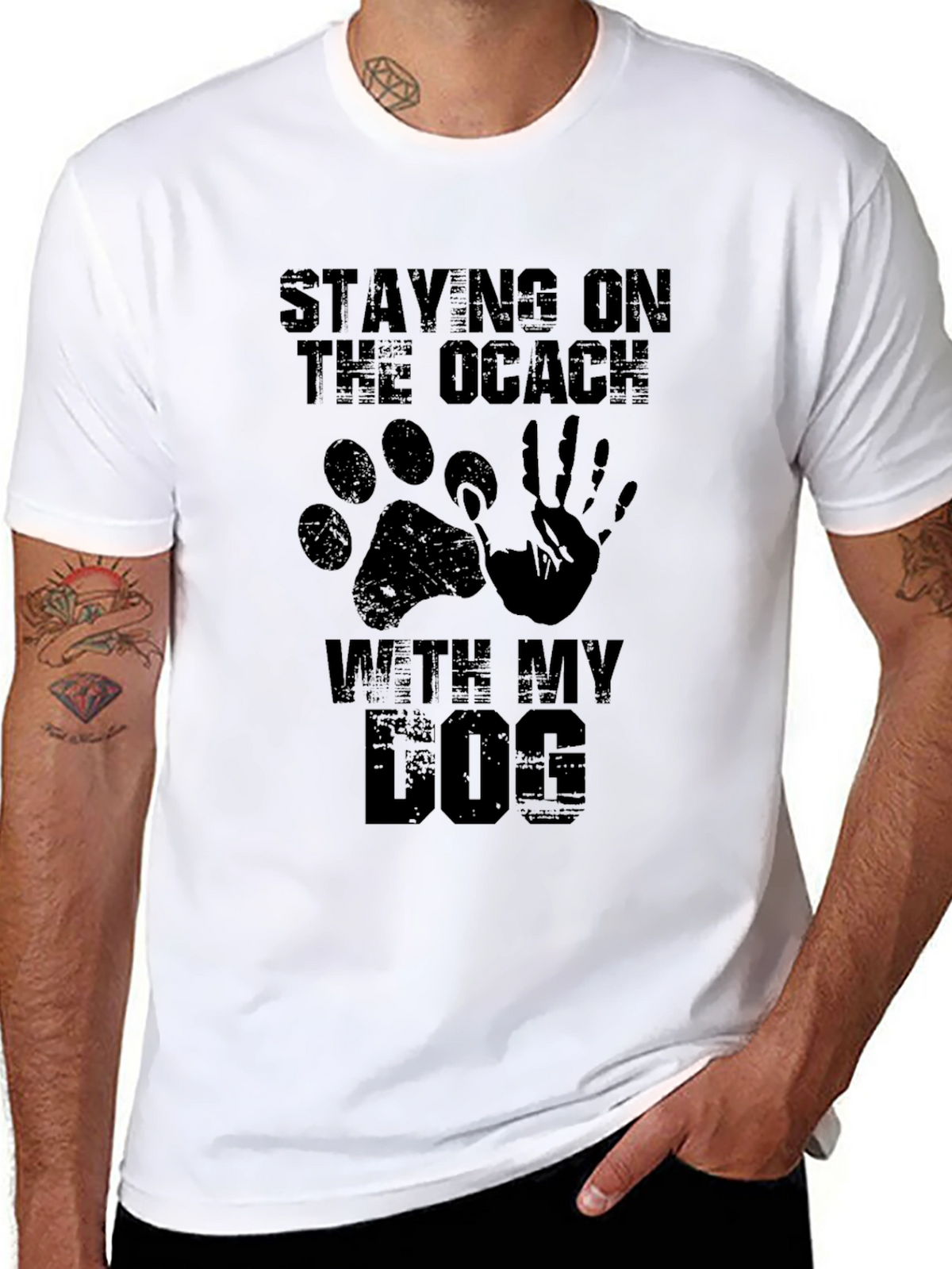 Stay On The Couch Dog T-Shirt