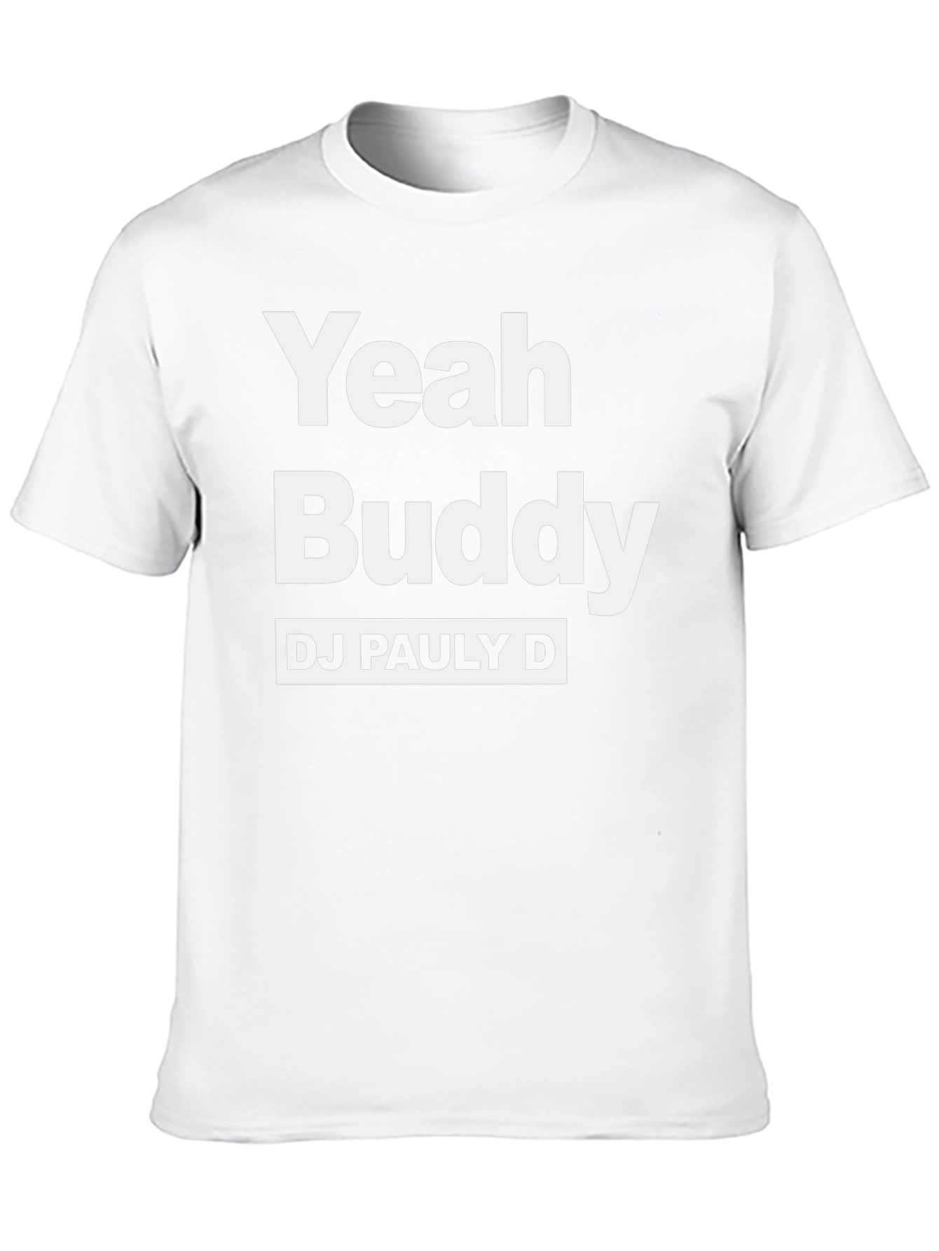 Yeah Buddy DJ Pauly D Black T-Shirt