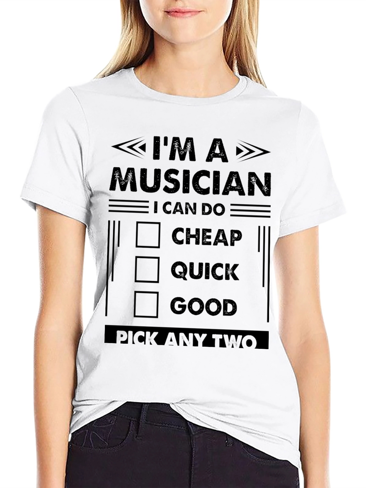 Musician Pick Two Funny T-Shirt
