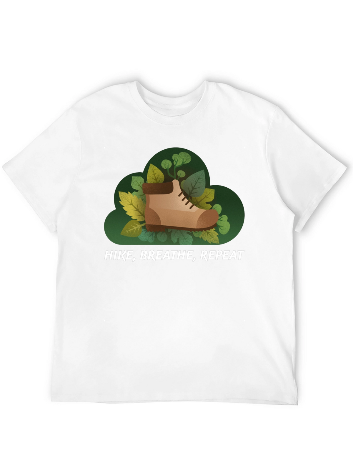 Hike Breathe Repeat Graphic Tee