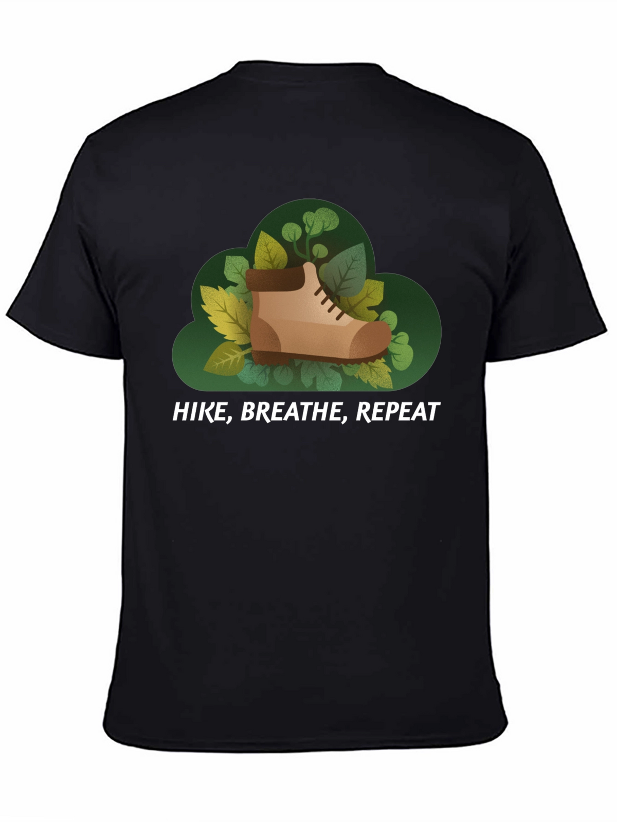 Hike Breathe Repeat Graphic Tee