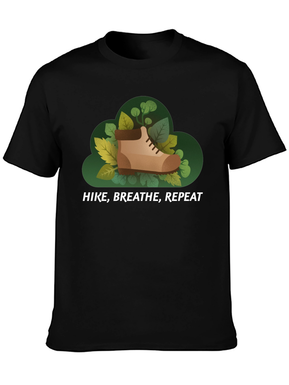 Hike Breathe Repeat Graphic Tee