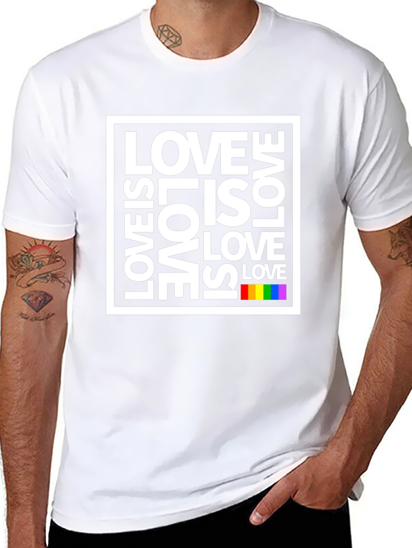 Love Is Love LGBTQ Pride T-Shirt
