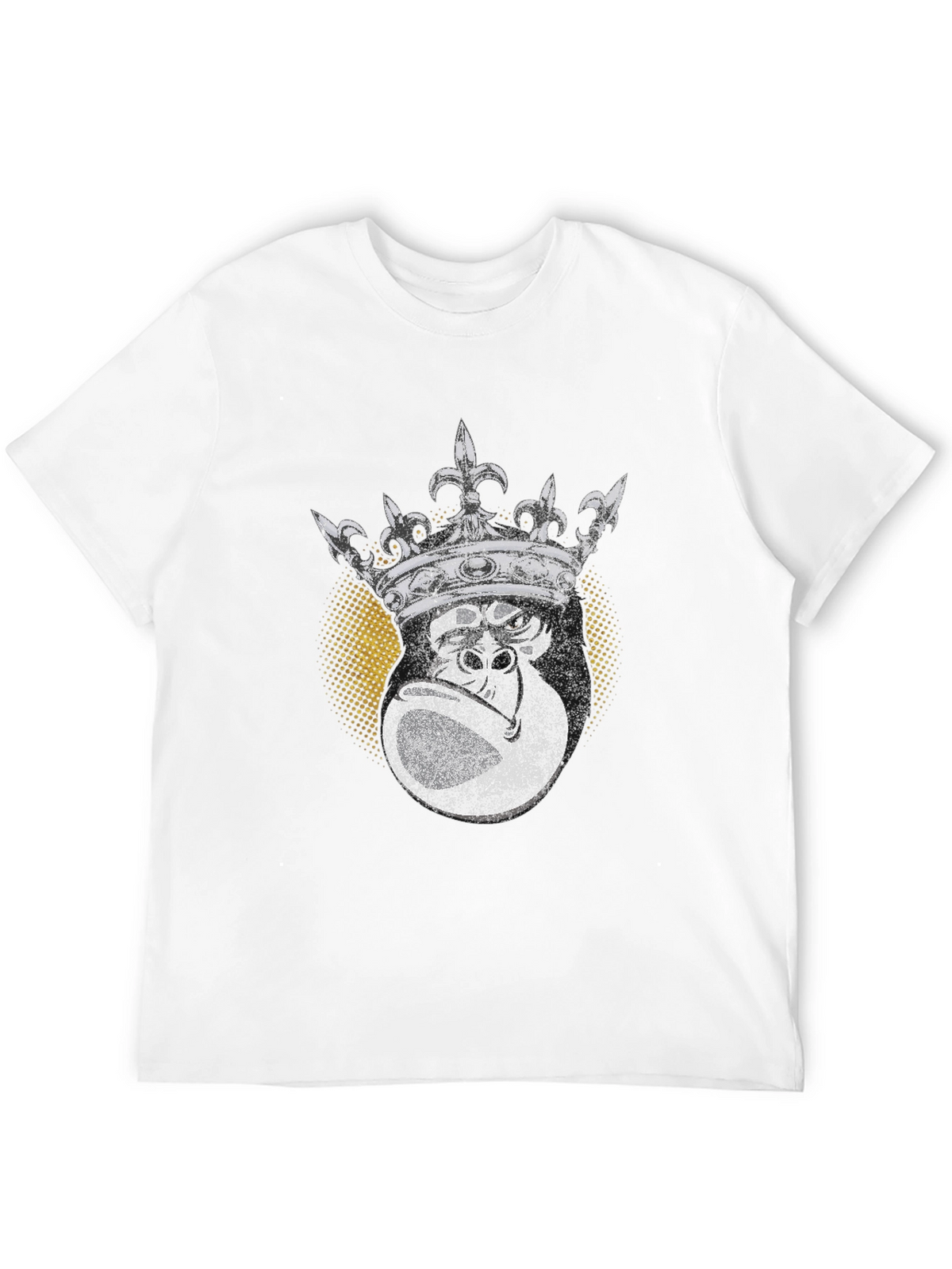 King Kong Graphic Tee - Black Cotton T-Shirt