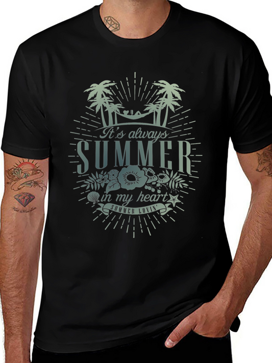 Summer Lovin Black T-Shirt