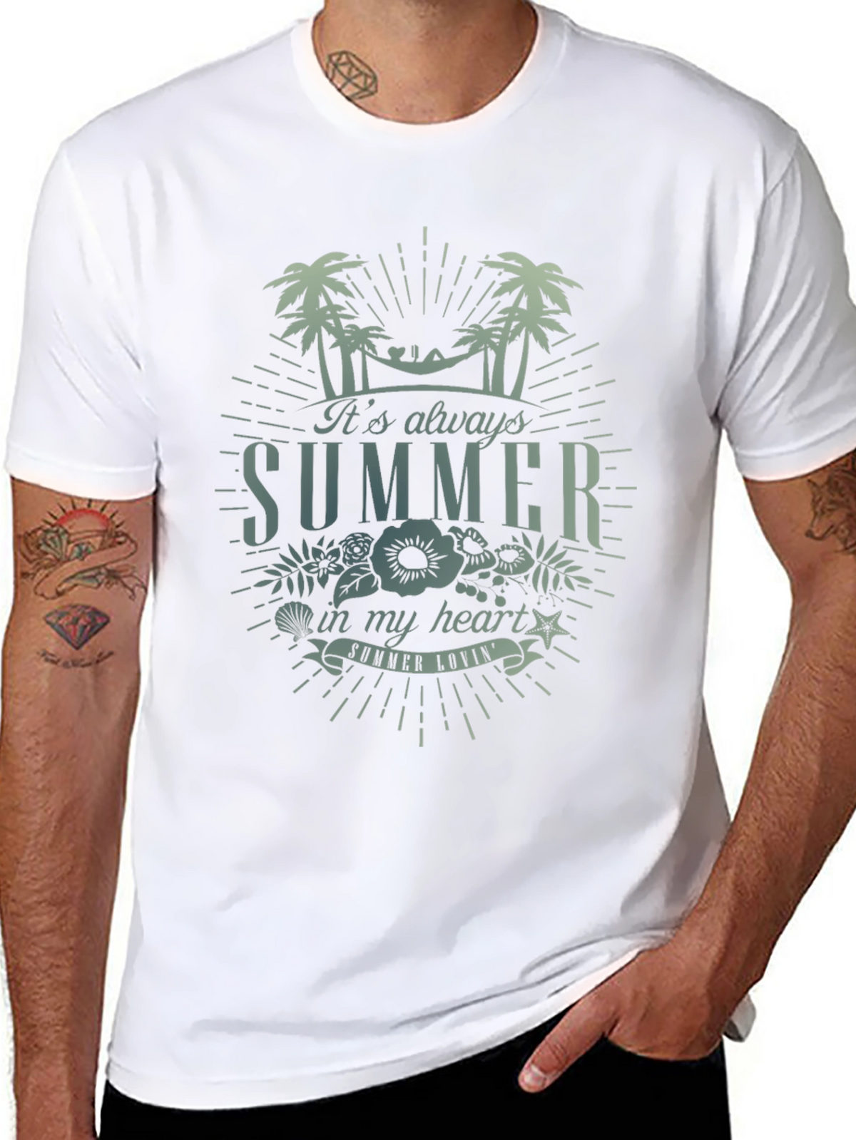 Summer Lovin Black T-Shirt