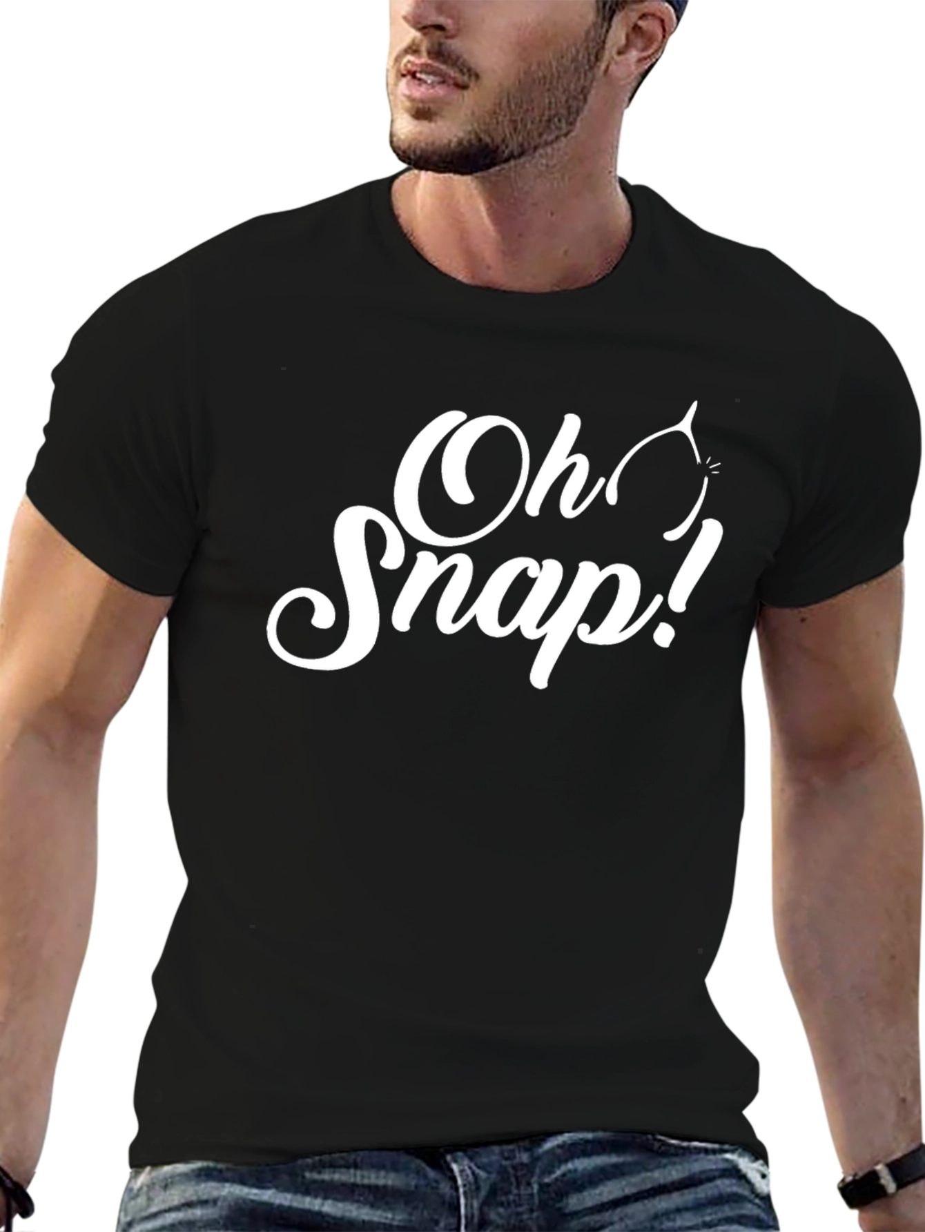 Oh Snap! Wishbone Graphic T-Shirt