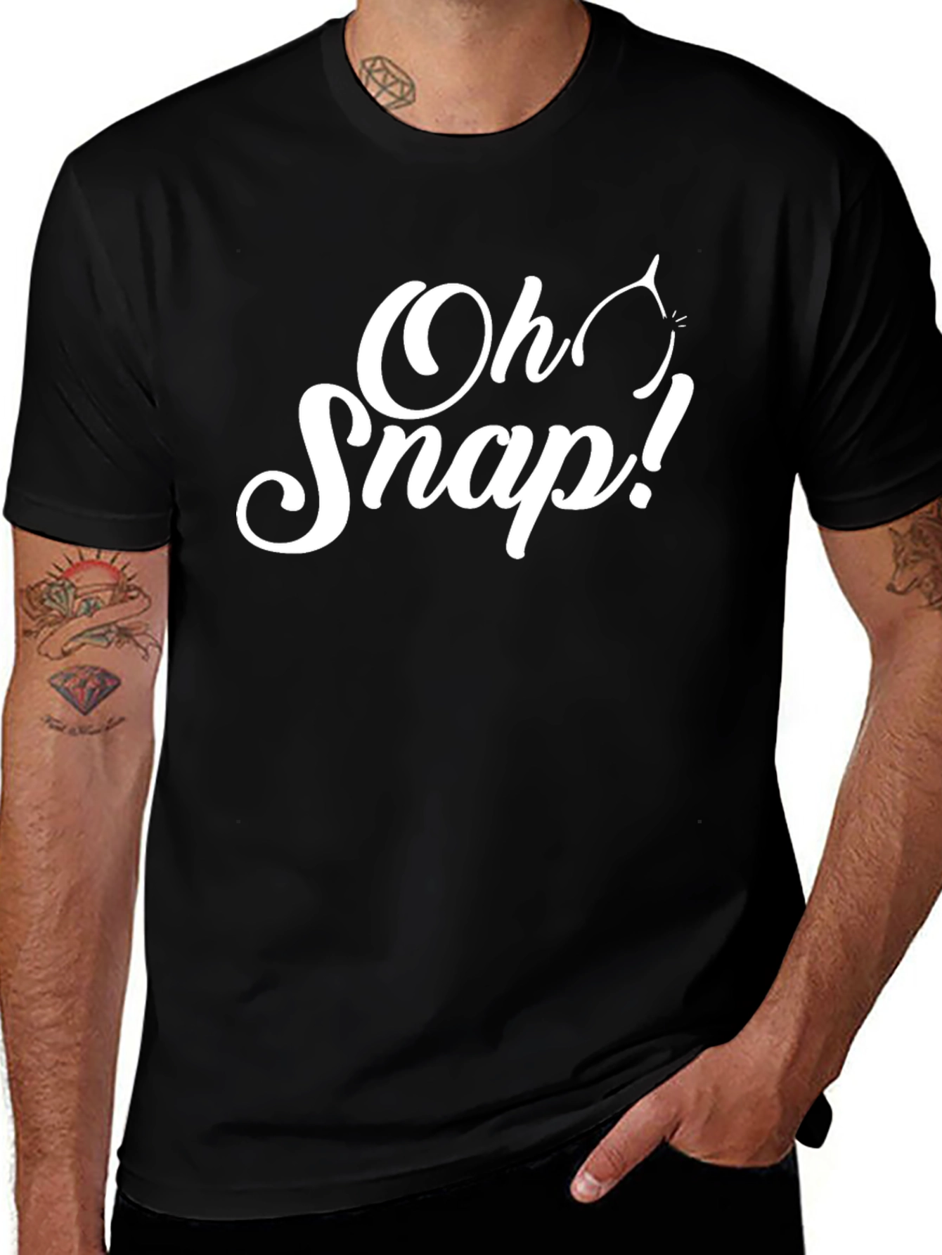 Oh Snap! Wishbone Graphic T-Shirt
