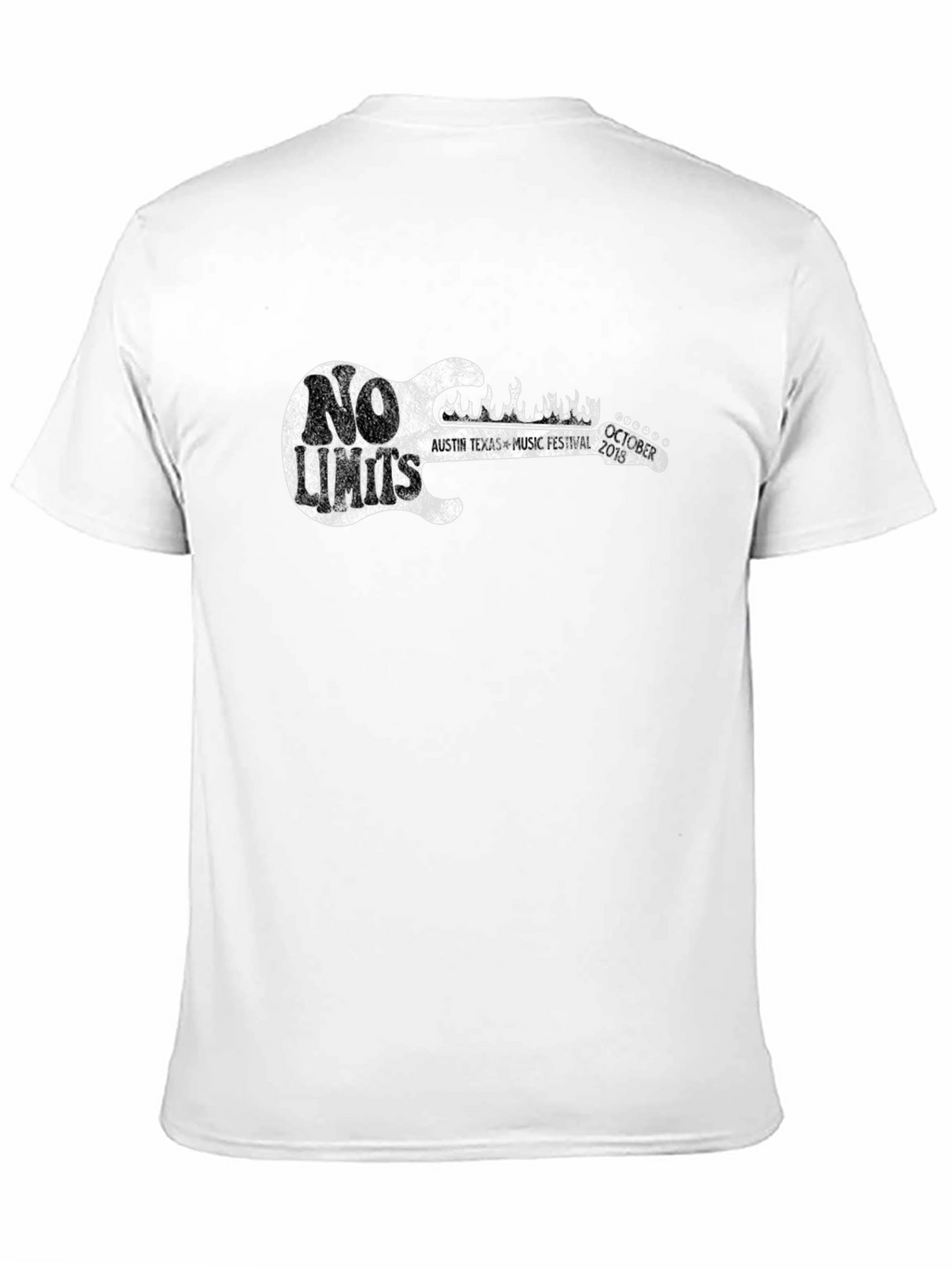 No Limits Austin Music Festival Black T-Shirt
