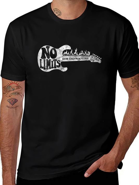 No Limits Austin Music Festival Black T-Shirt