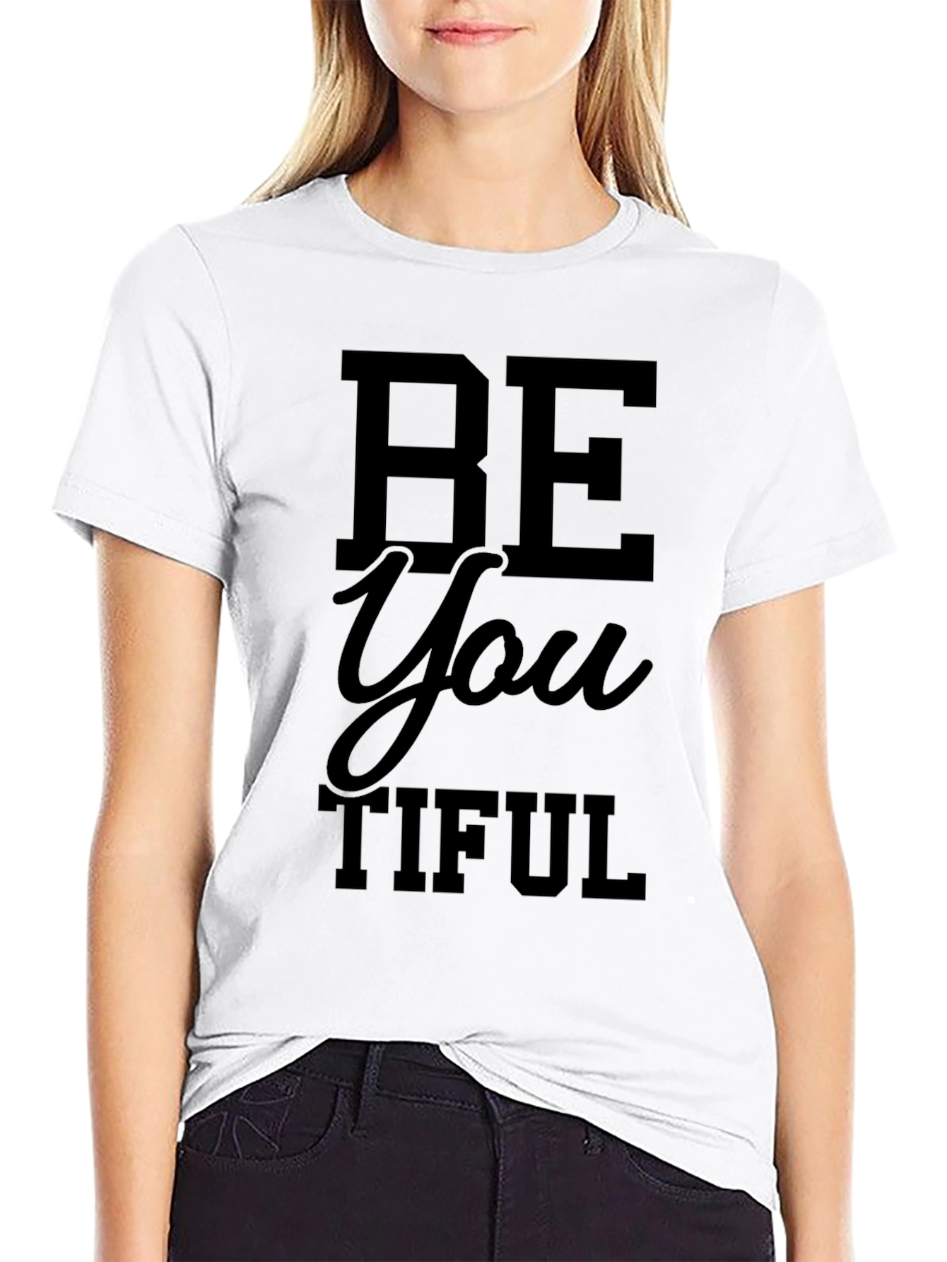 Be You Tiful Black T-Shirt