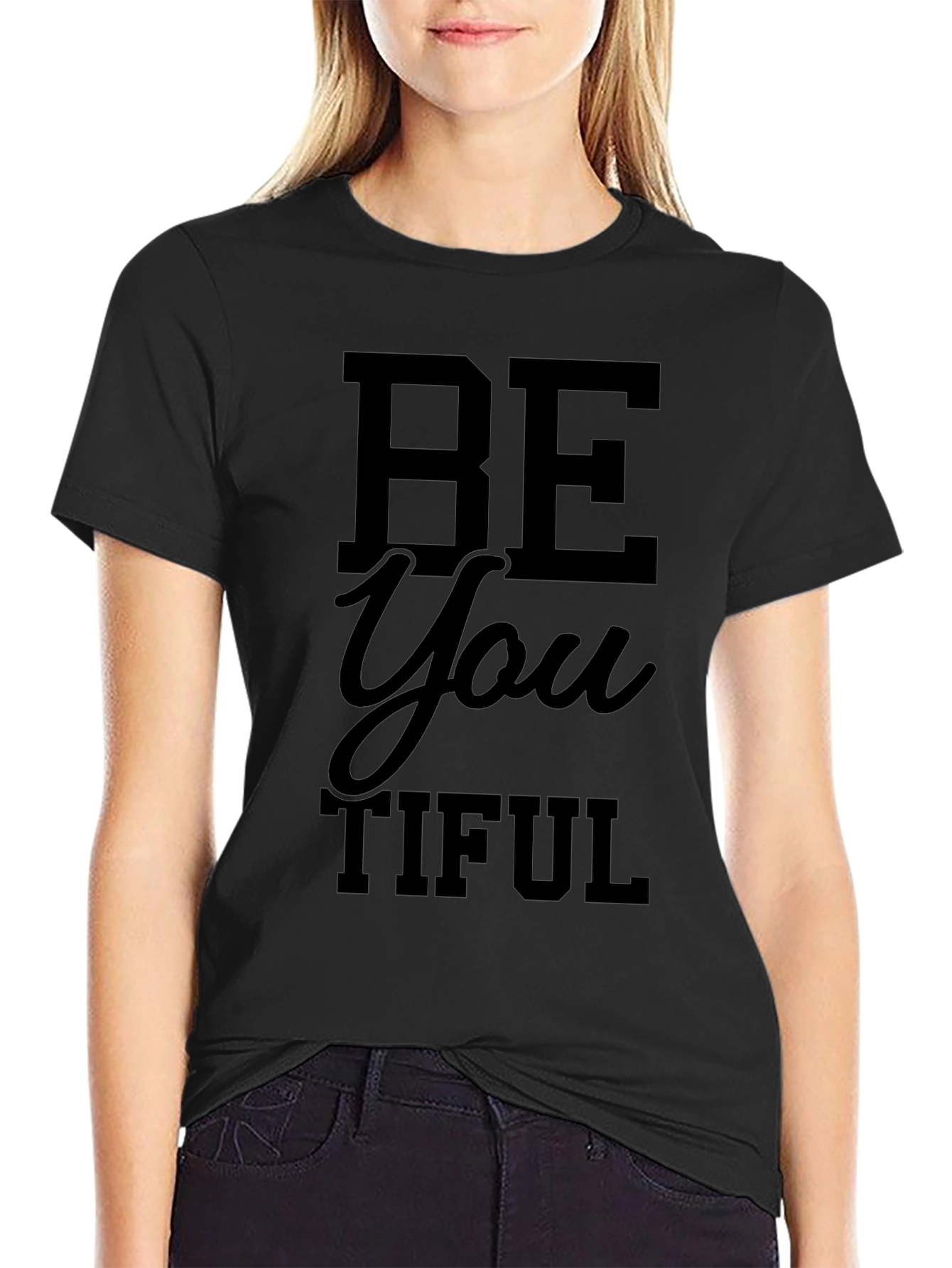 Be You Tiful Black T-Shirt