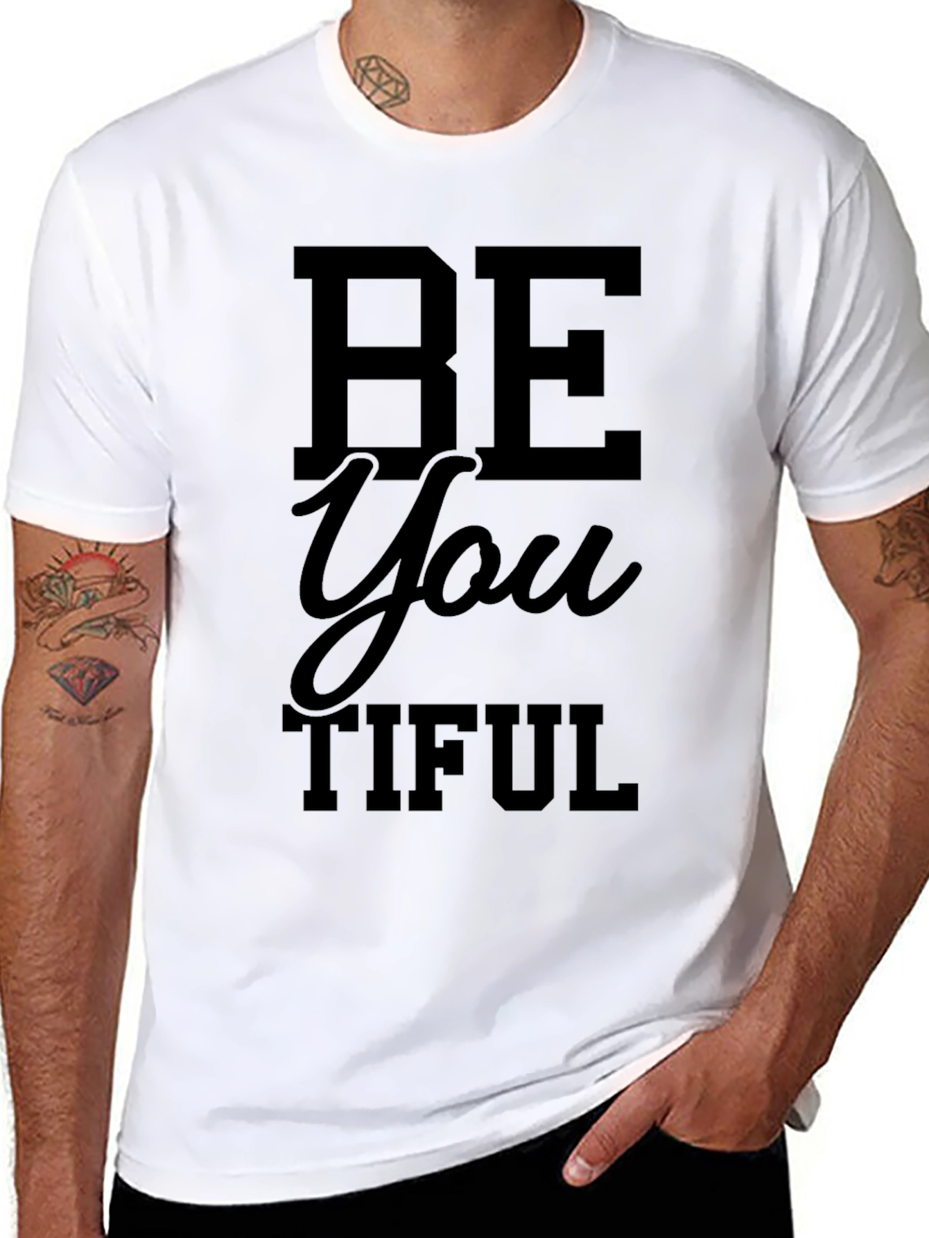 Be You Tiful Black T-Shirt