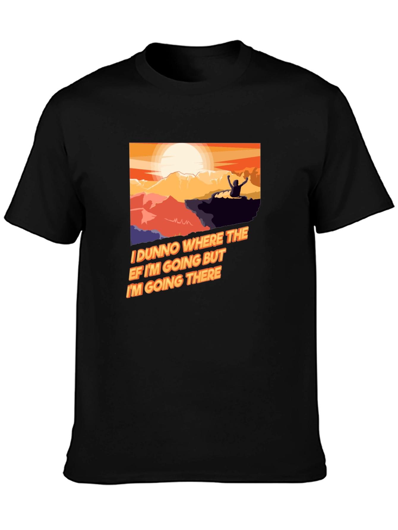 Mountain Adventure Graphic T-Shirt - Im Going There