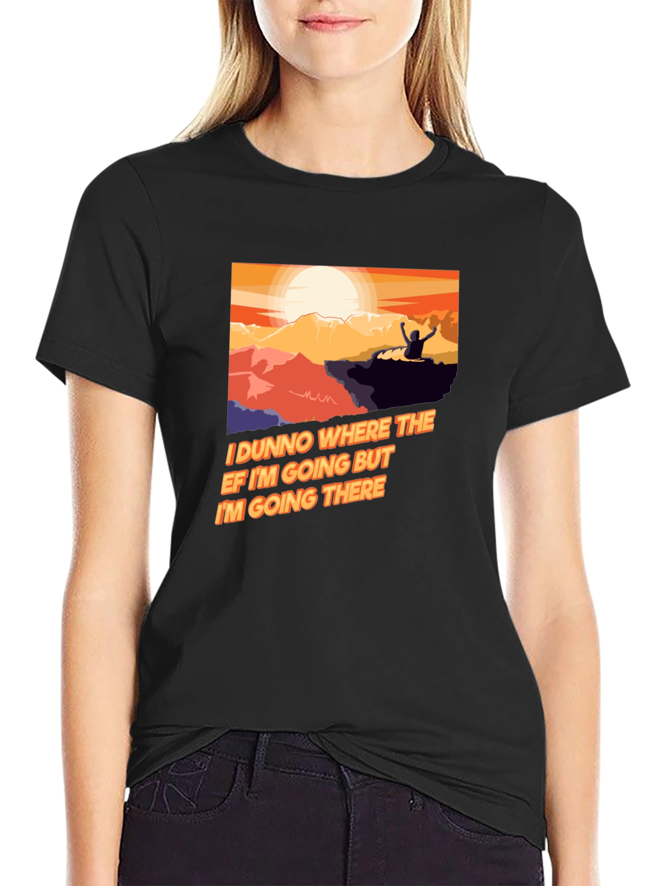 Mountain Adventure Graphic T-Shirt - Im Going There