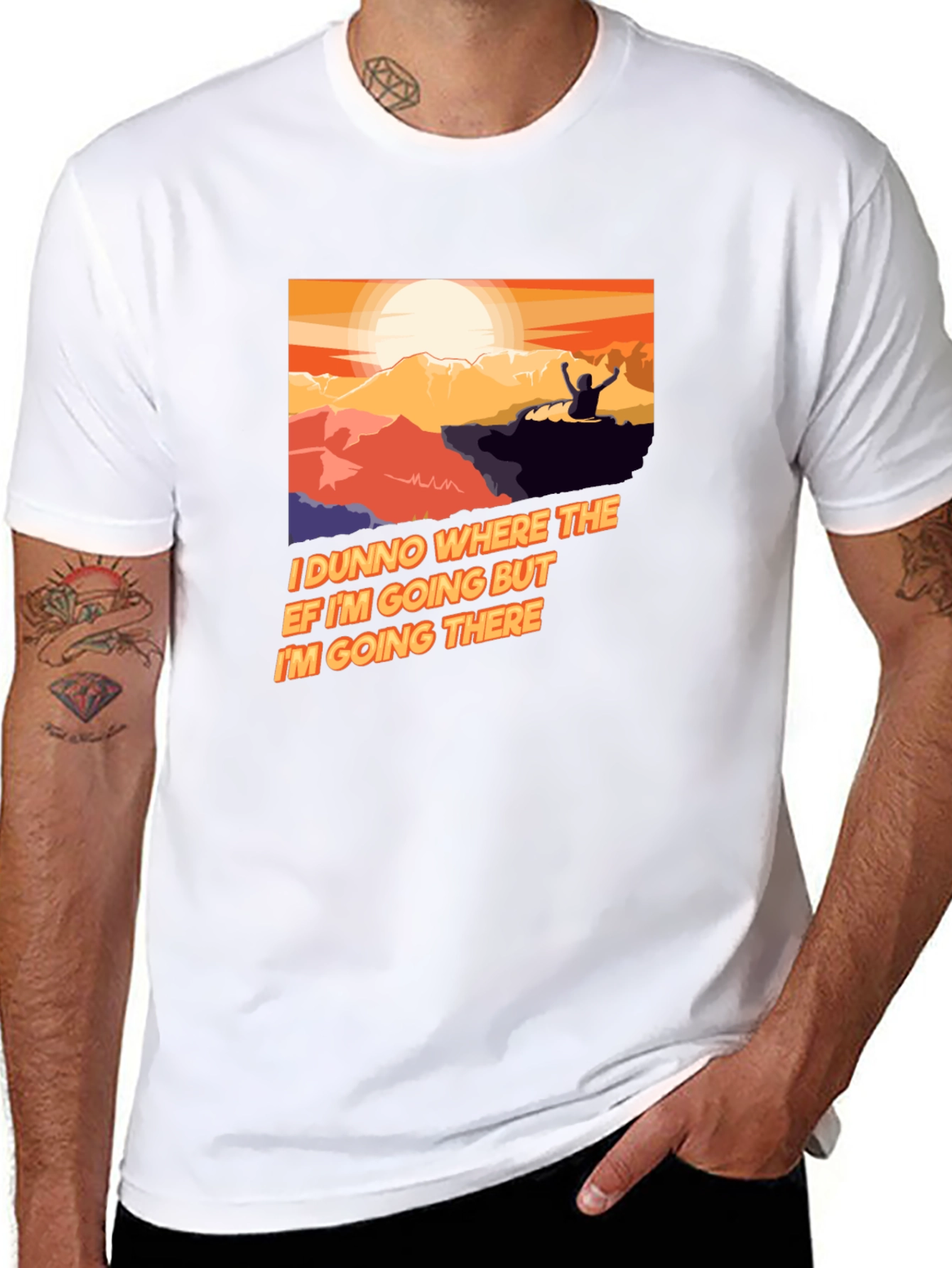 Mountain Adventure Graphic T-Shirt - Im Going There