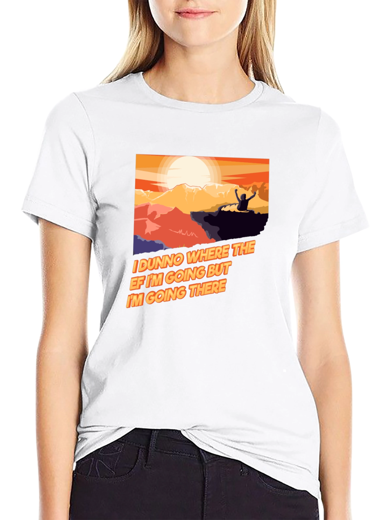 Mountain Adventure Graphic T-Shirt - Im Going There