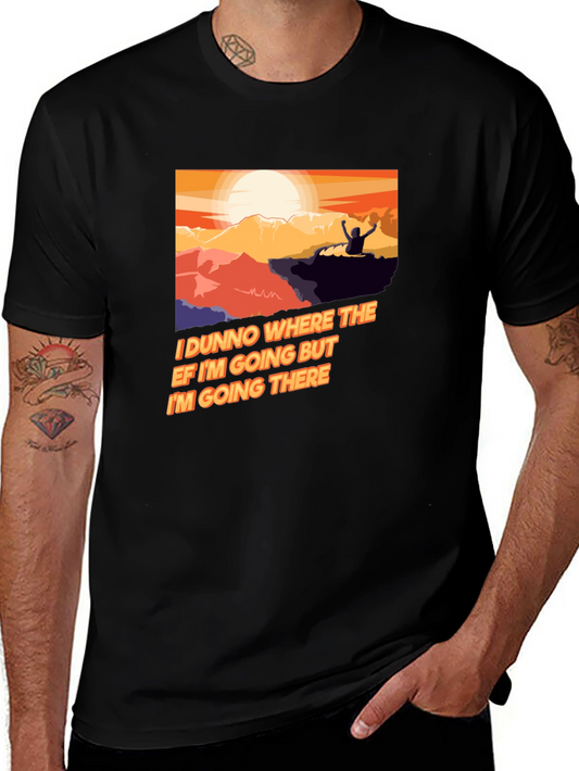 Mountain Adventure Graphic T-Shirt - Im Going There