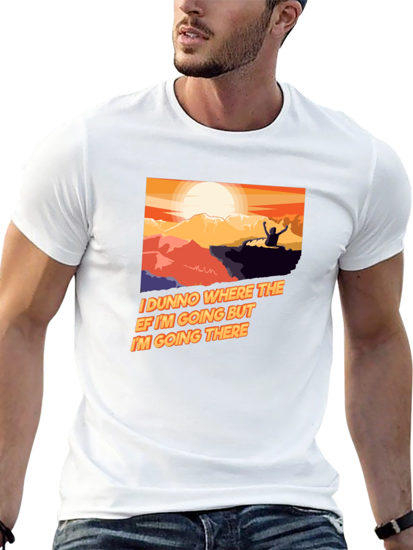 Mountain Adventure Graphic T-Shirt - Im Going There