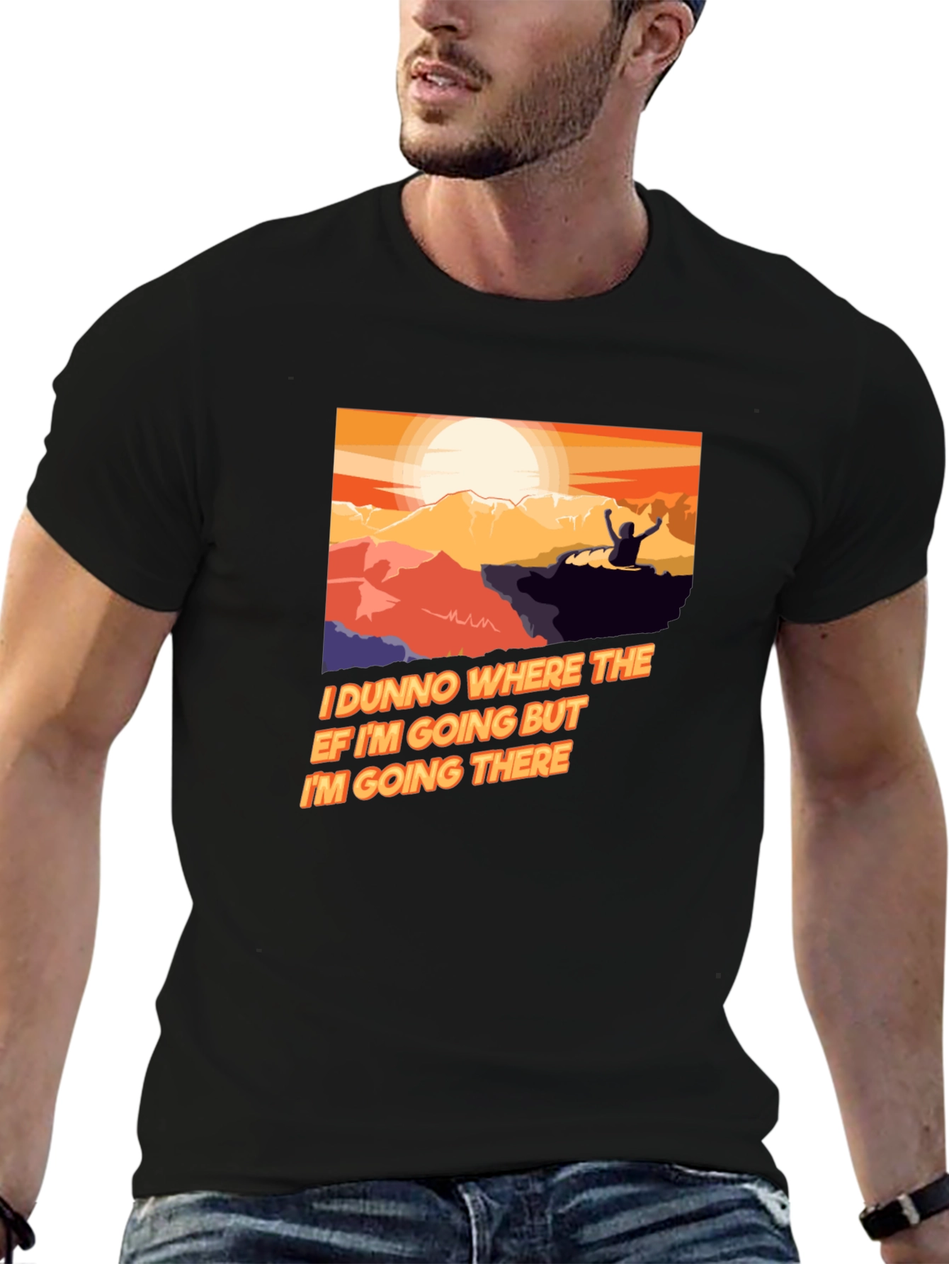 Mountain Adventure Graphic T-Shirt - Im Going There