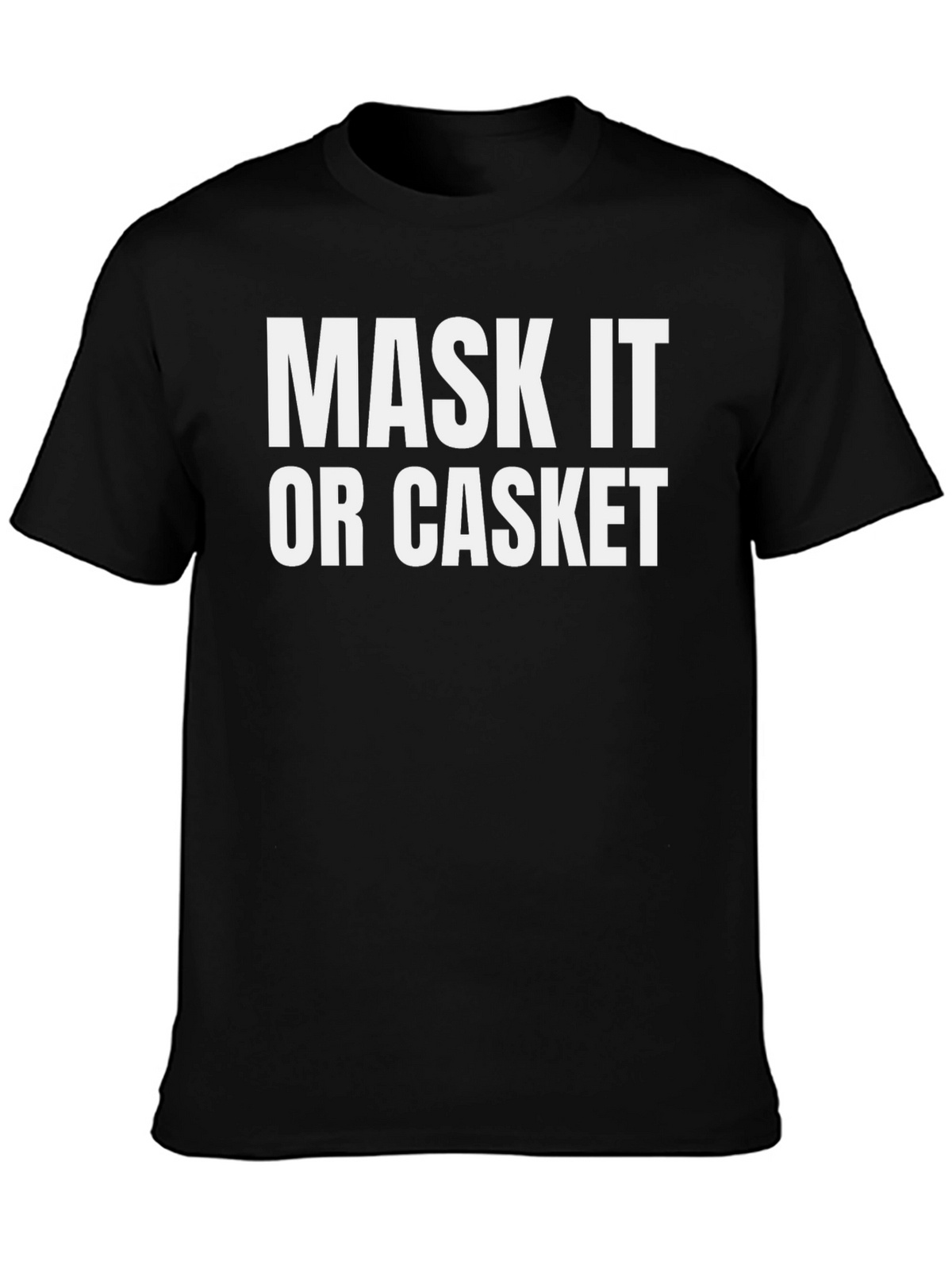 Mask It or Casket Graphic Tee