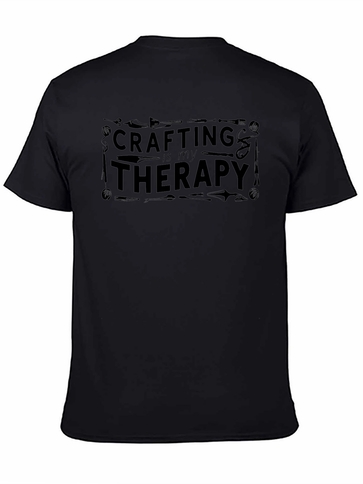 Crafting is My Therapy Graphic Tee