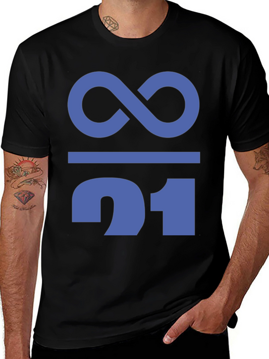 Math Humor T-Shirt - Infinity Over 21 Tee